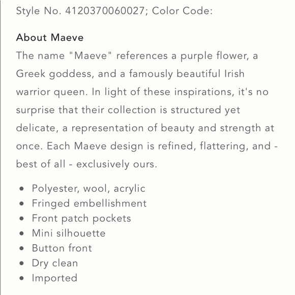 Anthropologie Maeve Fringed Plaid Mini Skirt - Picture 11 of 12